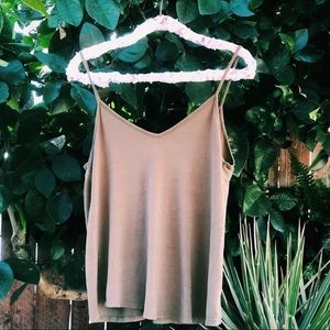 Forever 21 olive tank